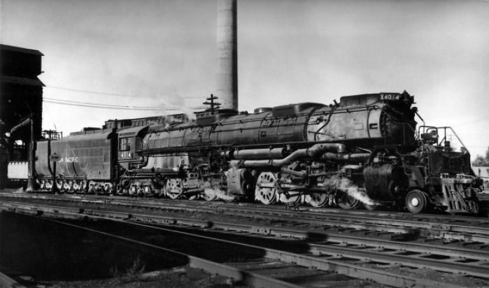 BIG BOY Steam Locomotive Lines Plan Union Pacific